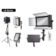 Bresser LED Foto-Video SET 2x LG-500 30W + 2x Statief